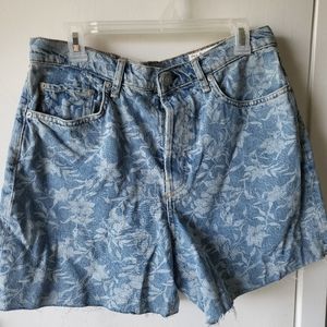 Rag & bone Maya High-Rise 6" Short - Laser Floral